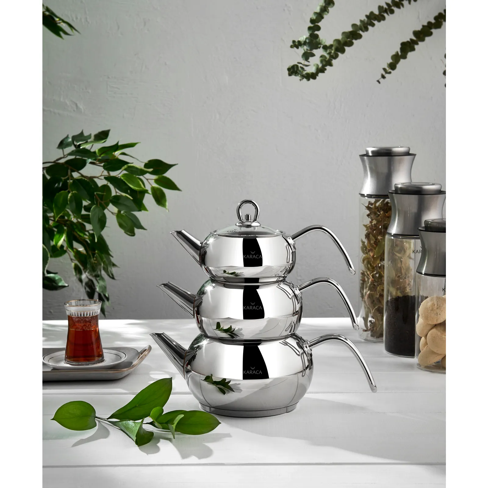 Karaca 3D Teekannen-Set – Bild 2