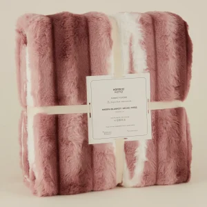 Karaca Rabbit Powder Sherpa Decke 150x200