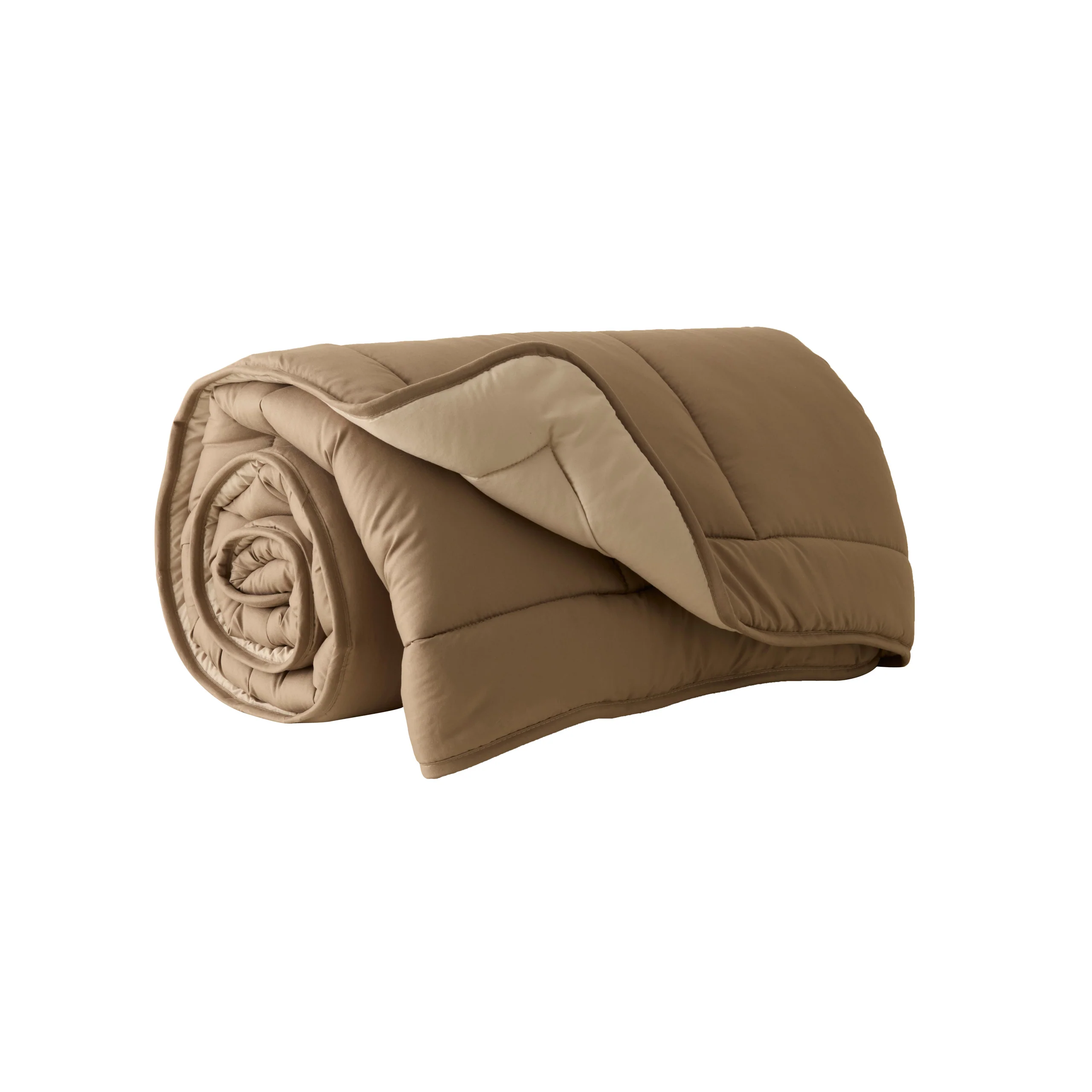 Karaca Double Face Decke Beige-Mocha 155x220 – Bild 3