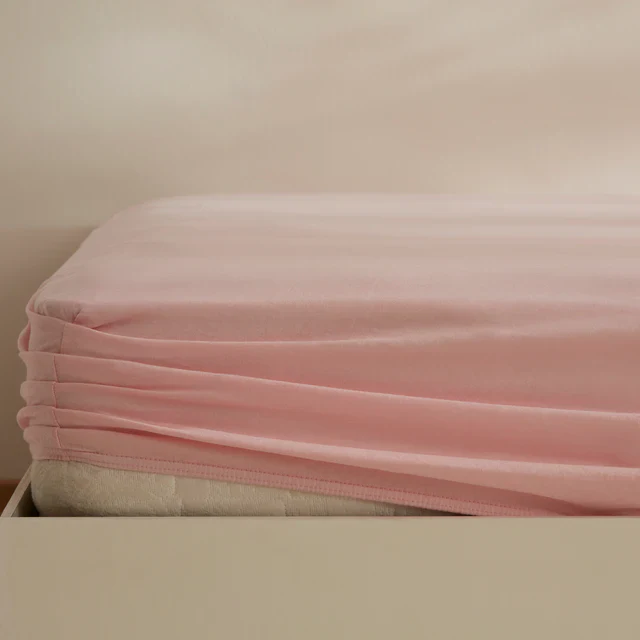 Karaca Home Jersey Spannbettlaken, 100x200+30cm, Staubrosa