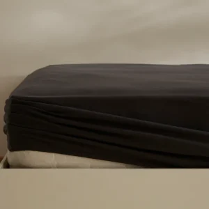 Karaca Home Jersey Spannbettlaken, 140x200+30 cm, Anthrazit