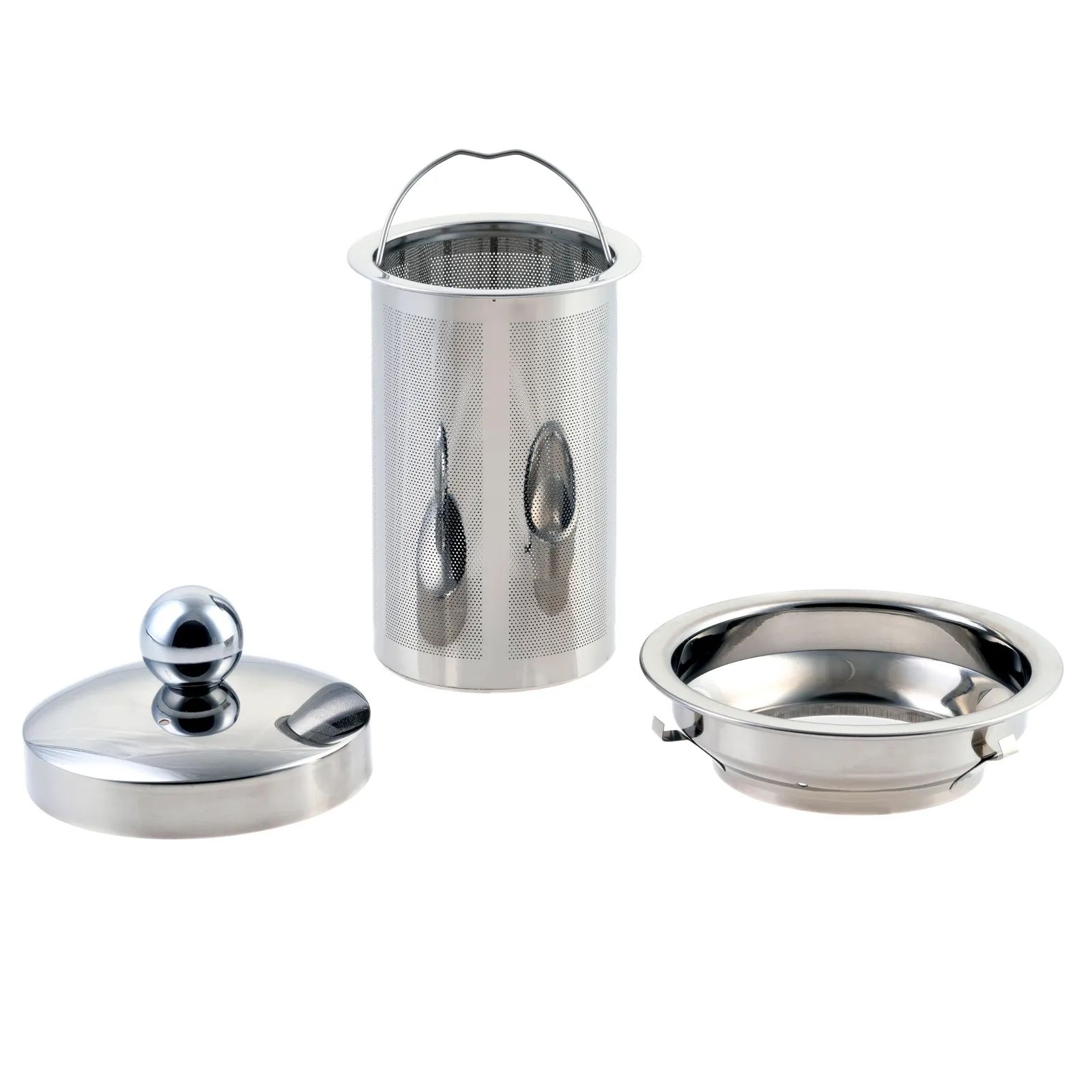 Karaca Borosilikat Glas Edelstahl-Teekanne Rechteckig 800 ml – Bild 2