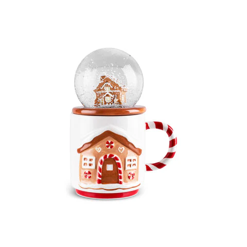 Karaca New Year Christmas House, Schneeballbecher, 390ML – Bild 3