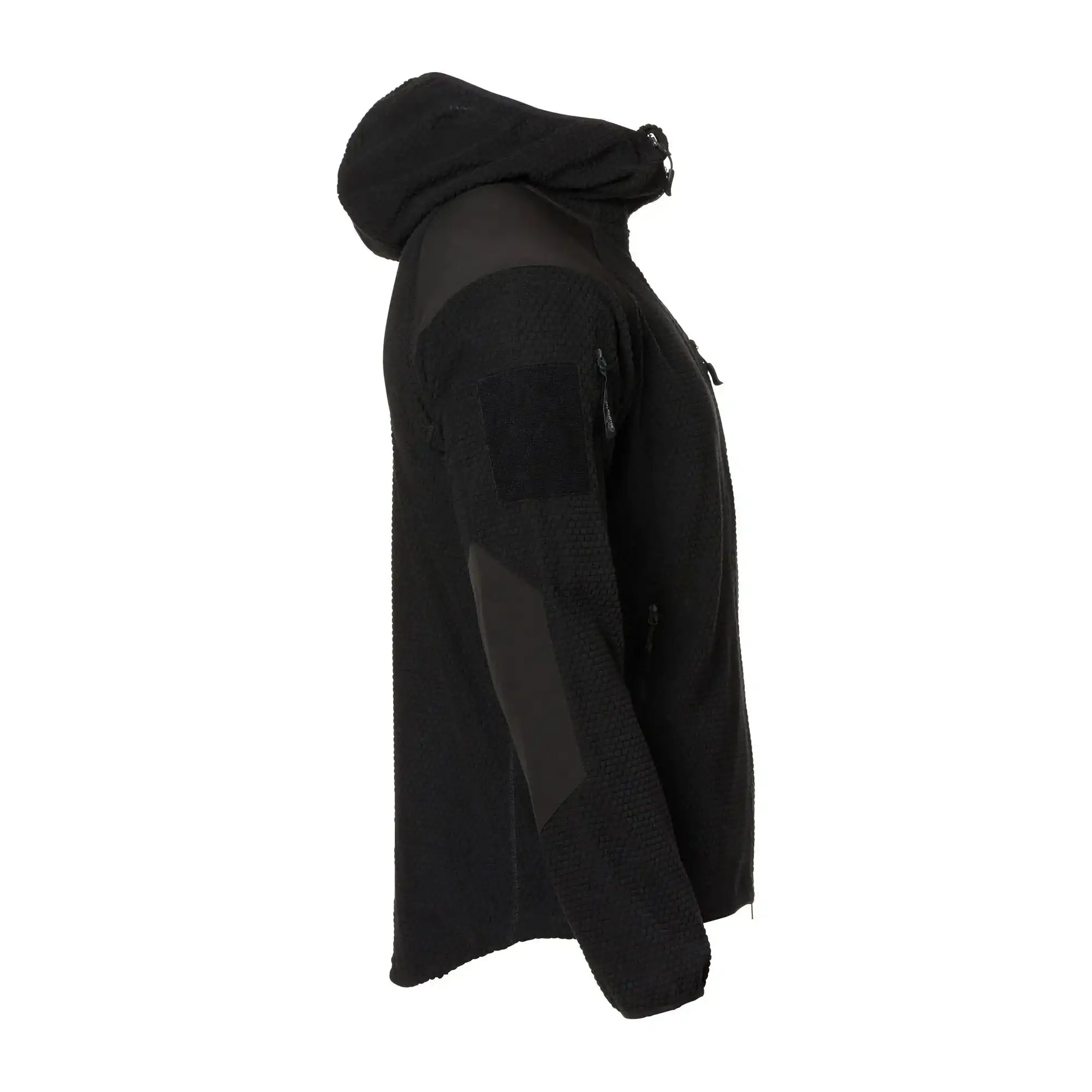 Jacke Alpha Hoodie Grid Fleece – Bild 3