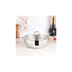 Karaca Jump Stahltopf mit zwei Henkeln 30 cm