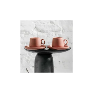 Karaca Toko Bronze Mochatassen-Espressotassen Set für 2 Personen