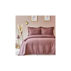 Karaca Home Back To Basic Wein Bettdecken Set Doppel