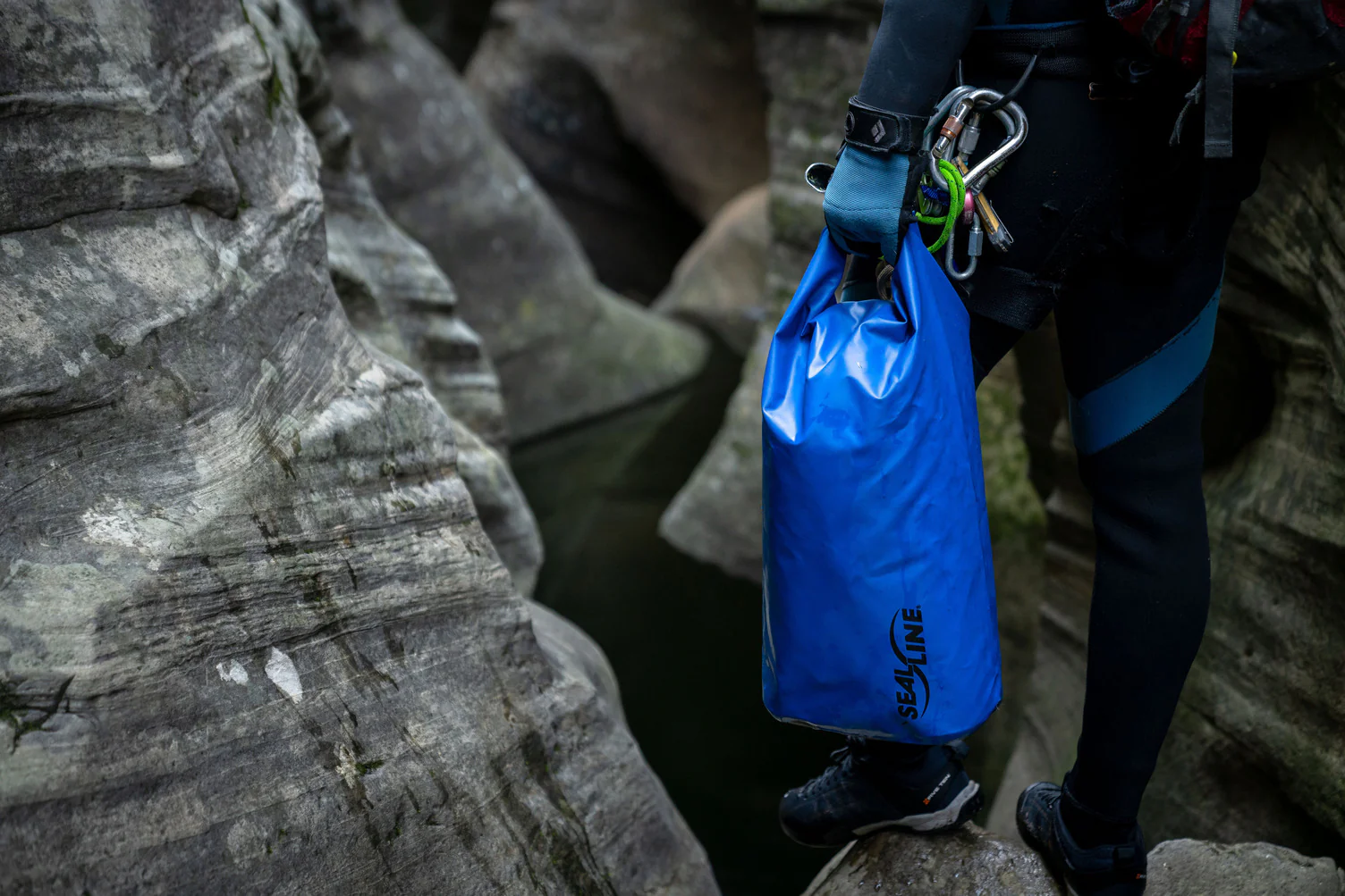 SealLine Discovery Dry Bag 20L blau – Bild 4