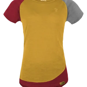 Grüezibag WoodWool T-Shirt Lady Janeway Daisy Daze Yellow