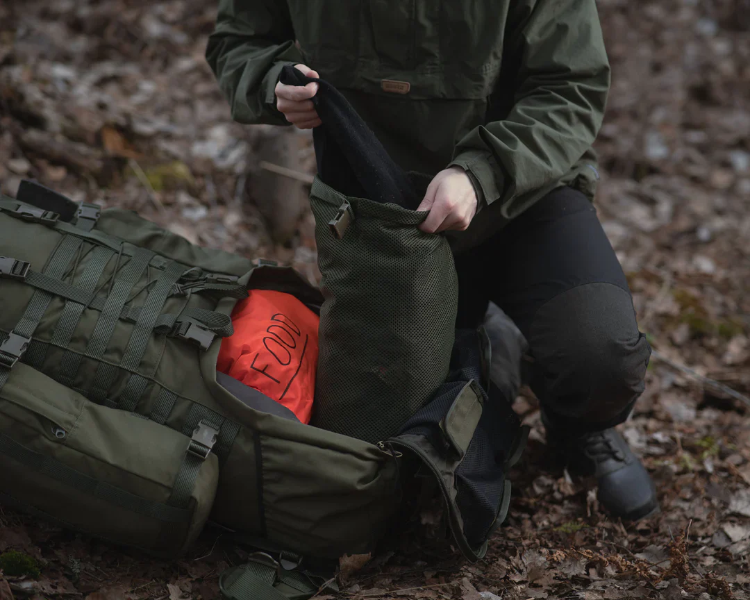 Savotta Rolltop Stuffsack Mesh 20L – Bild 6