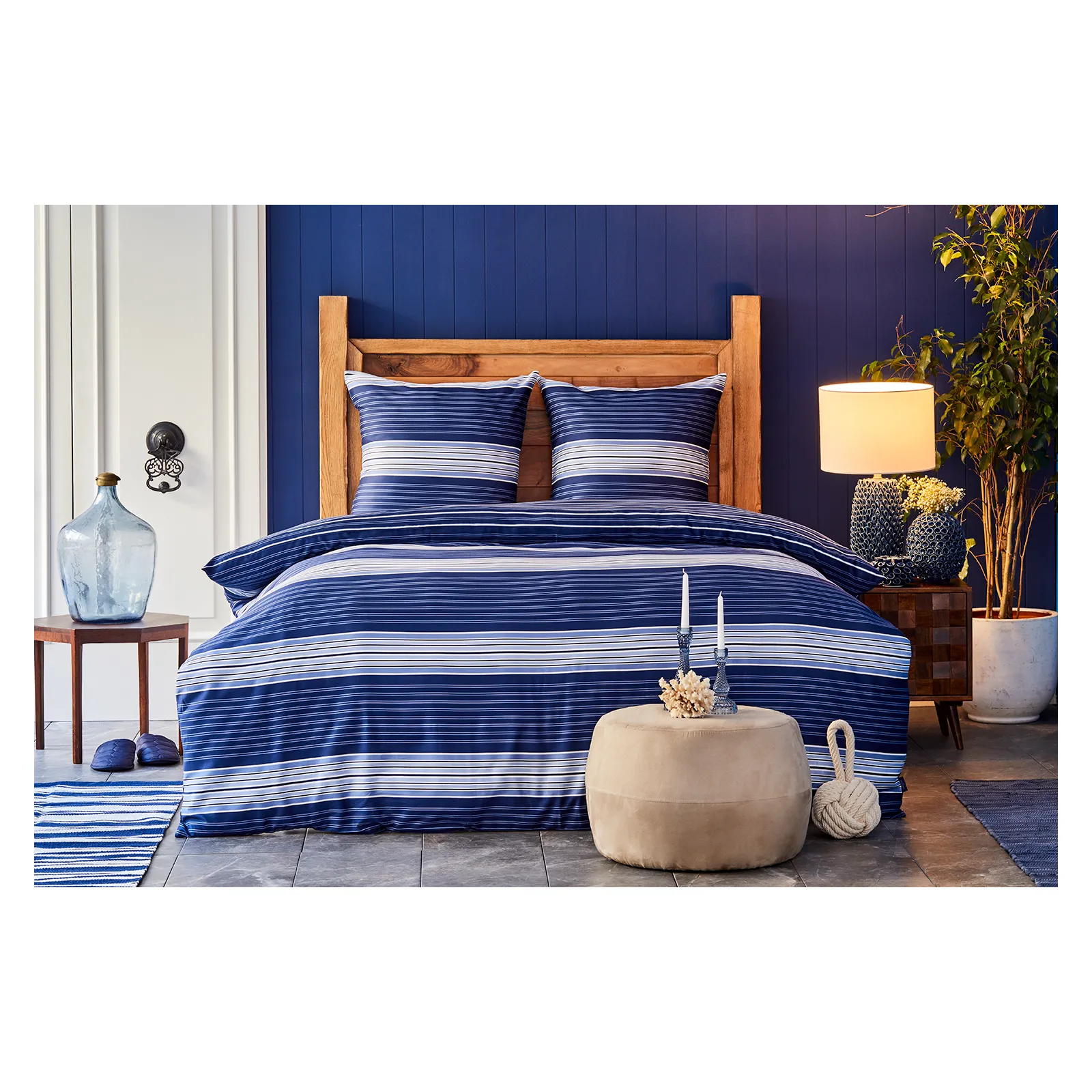 Nautica Home Moby Bettwäsche Set Satın 200X200 + 2X 80X80 – Bild 4