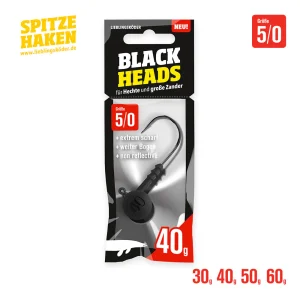 Spitze Haken Blackheads 5/0