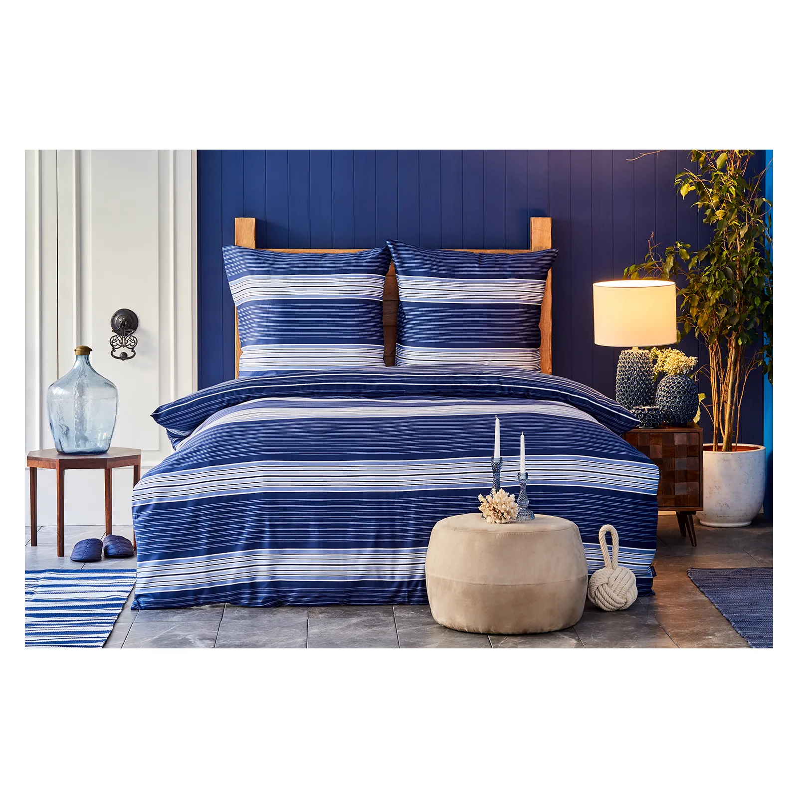 Nautica Home Moby Bettwäsche Set Satın 200X200 + 2X 80X80 – Bild 5