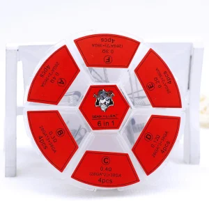 Demon Killer Flame Coil 6 in1 Ni80 Kit - 24 Stück / Packung