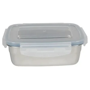 Lunchbox Edelstahl 1.8 L silberfarben
