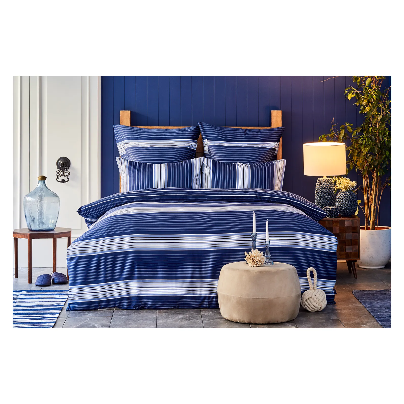 Nautica Home Moby Bettwäsche Set Satın 200X200 + 2X 80X80 – Bild 7