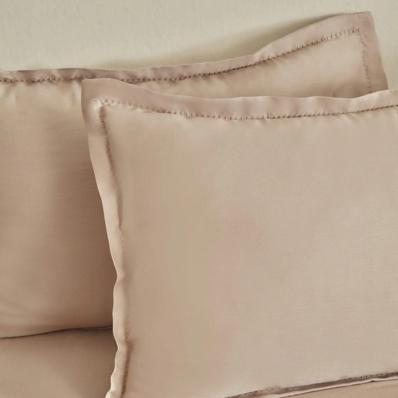 Karaca Home Weena doppelbett krep bettbezug jacquard steppdecken-set beige – Bild 9