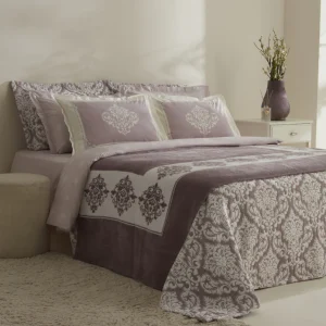 Karaca Home Timeless 8-teiliges Hochzeitsset Aubergine