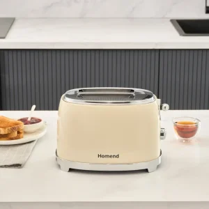 Homend Vintage Breadfast 1527H Toaster Creme