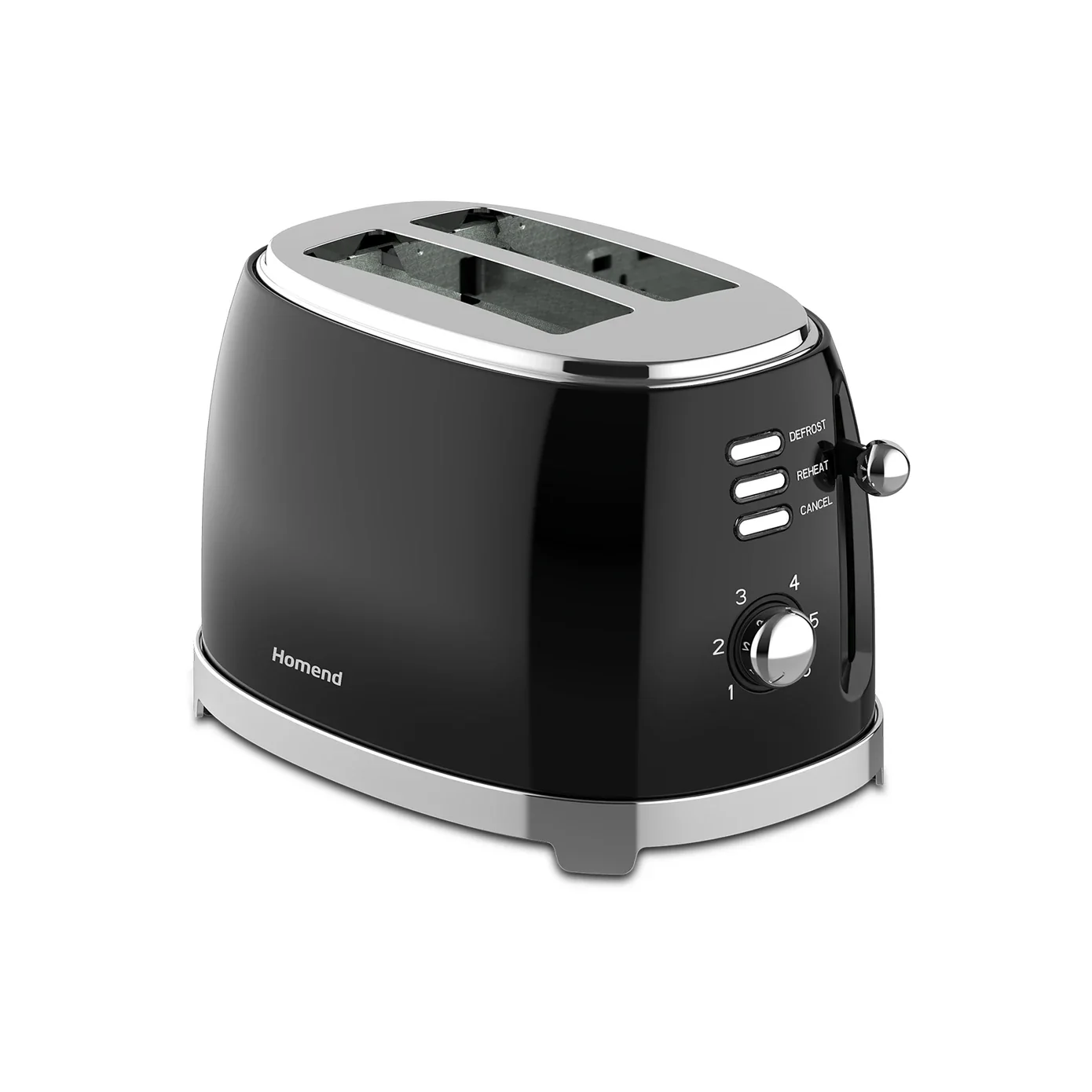 Homend Vintage Breadfast 1527H Toaster Schwarz – Bild 5