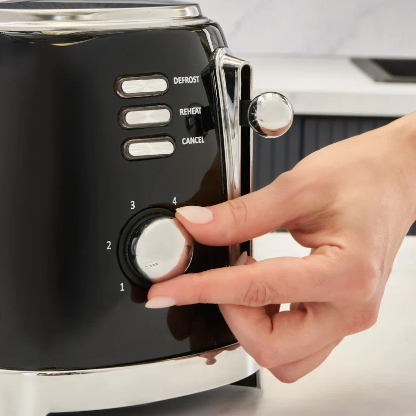 Homend Vintage Breadfast 1527H Toaster Schwarz – Bild 3