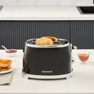 Homend Vintage Breadfast 1527H Toaster Schwarz