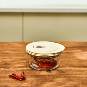 Karaca Creme Vakuum-Vorratsbehälter 0.39 Lt