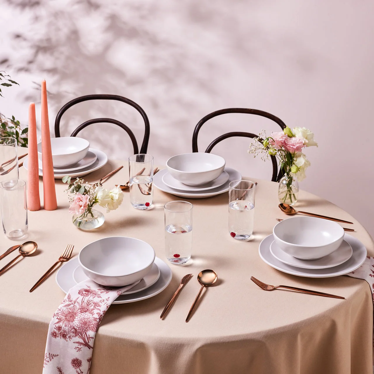 Karaca Scarlet 18-teiliges Tafelservice für 6 Personen – Bild 2