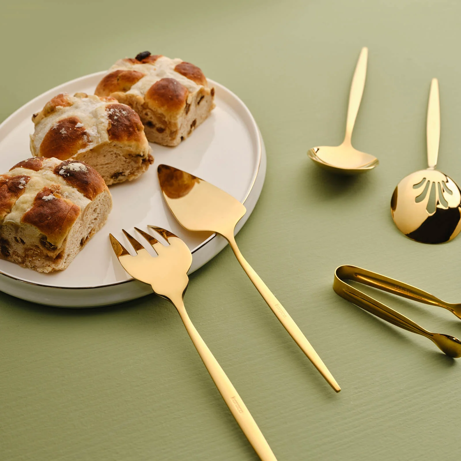 Karaca Orion Shiny Gold 7-Teiliges Service Set – Bild 9