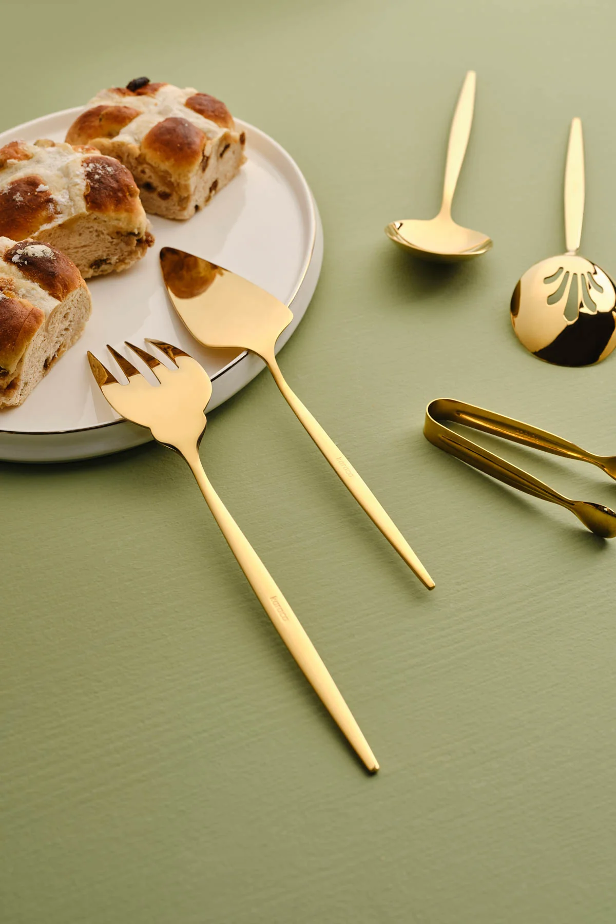 Karaca Orion Shiny Gold 7-Teiliges Service Set – Bild 5