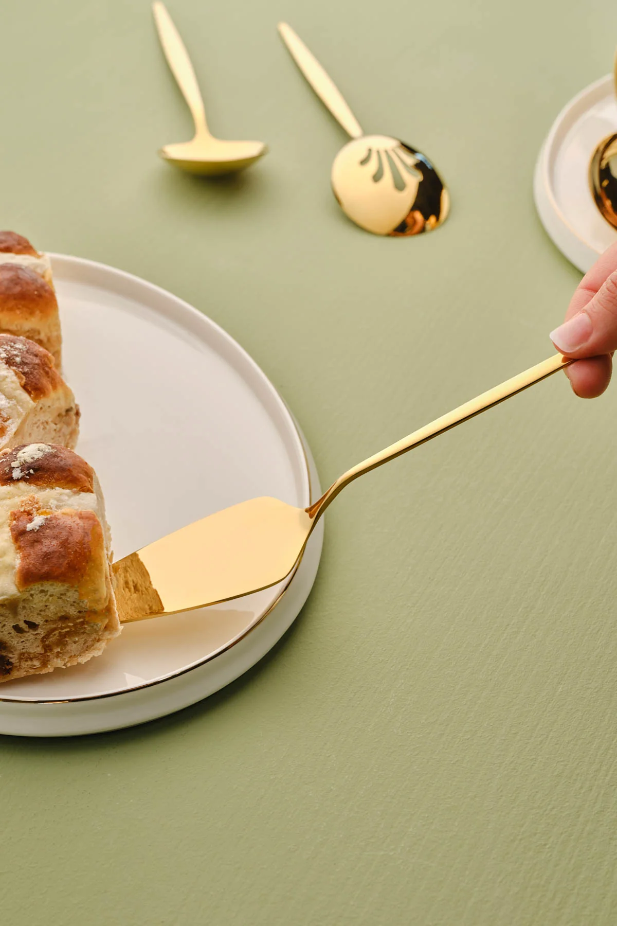 Karaca Orion Shiny Gold 7-Teiliges Service Set – Bild 7