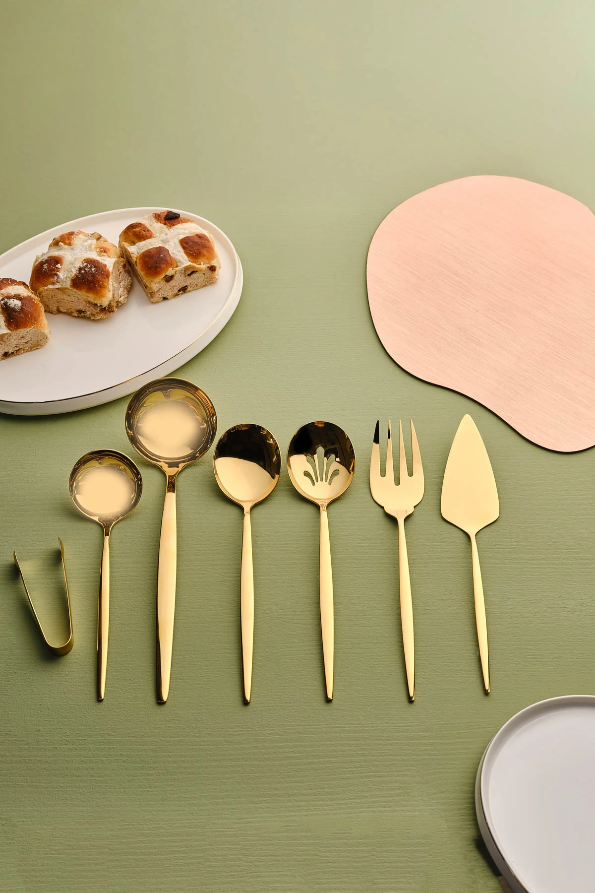 Karaca Orion Shiny Gold 7-Teiliges Service Set – Bild 2