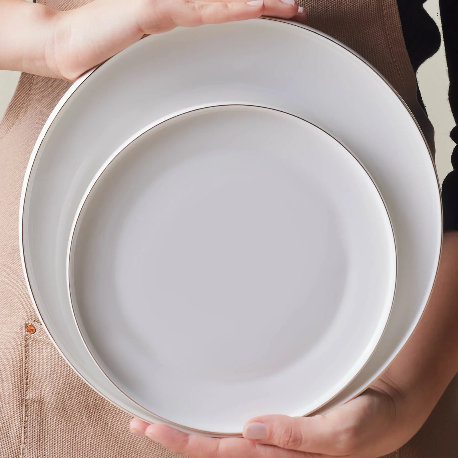 Karaca Streamline New Saturn Gold 24-teiliges Tafelservice, 6 Personen – Bild 6