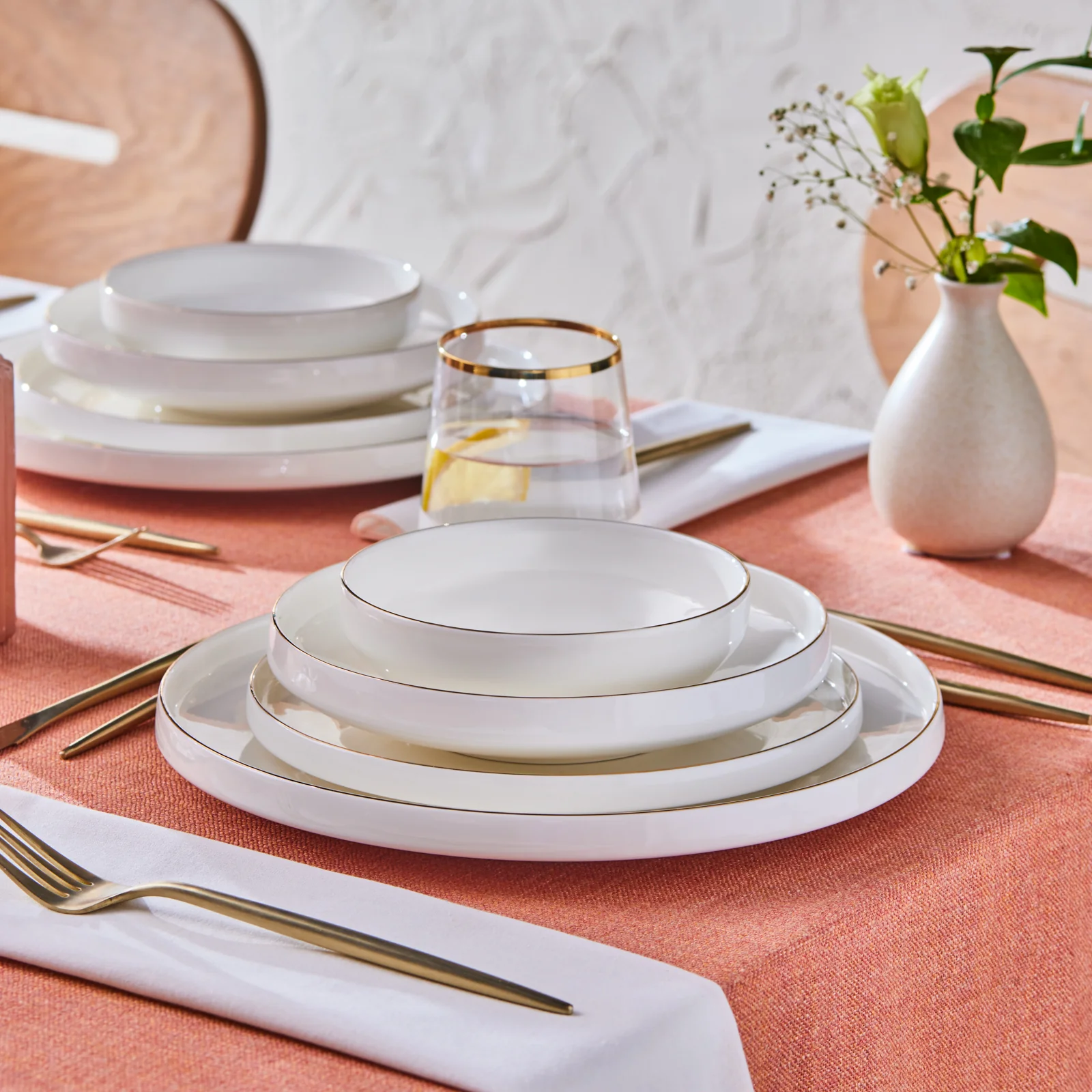 Karaca Streamline New Saturn Gold 24-teiliges Tafelservice, 6 Personen – Bild 7