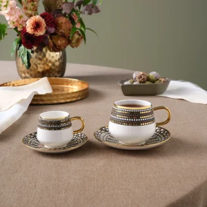 Karaca Belgin Teetassenset für 2 Personen, 220 ml