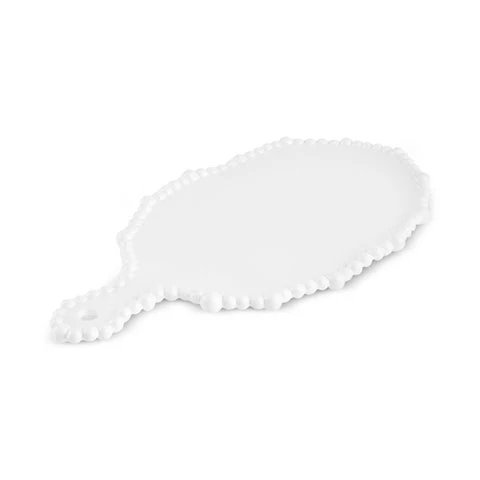 Karaca Perla Melamin-Servierplatte, 28 cm, Weiß – Bild 4