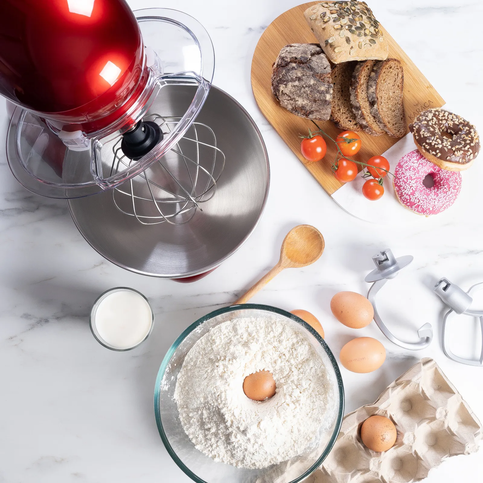 Karaca Multichef Standmixer Küchenchef in Redgold 1400W 5,5 Lt – Bild 8