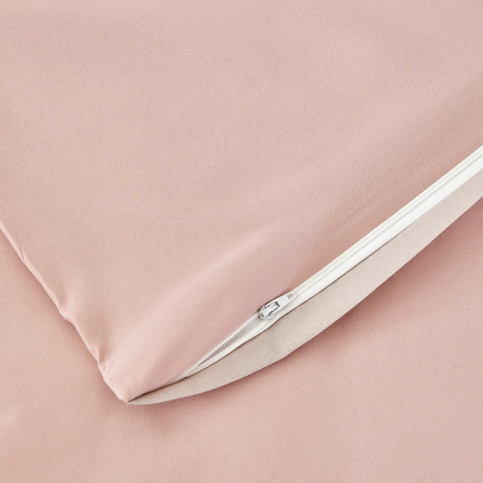 Karaca Home Puderrosa und Beige Bettbezug Set (200 x 200 cm) – Bild 6