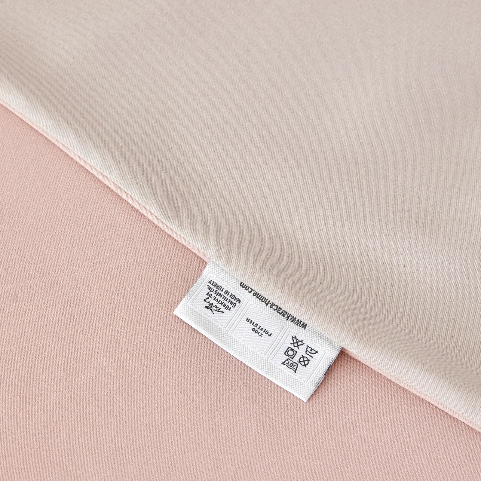 Karaca Home Puderrosa und Beige Bettbezug Set (200 x 200 cm) – Bild 7