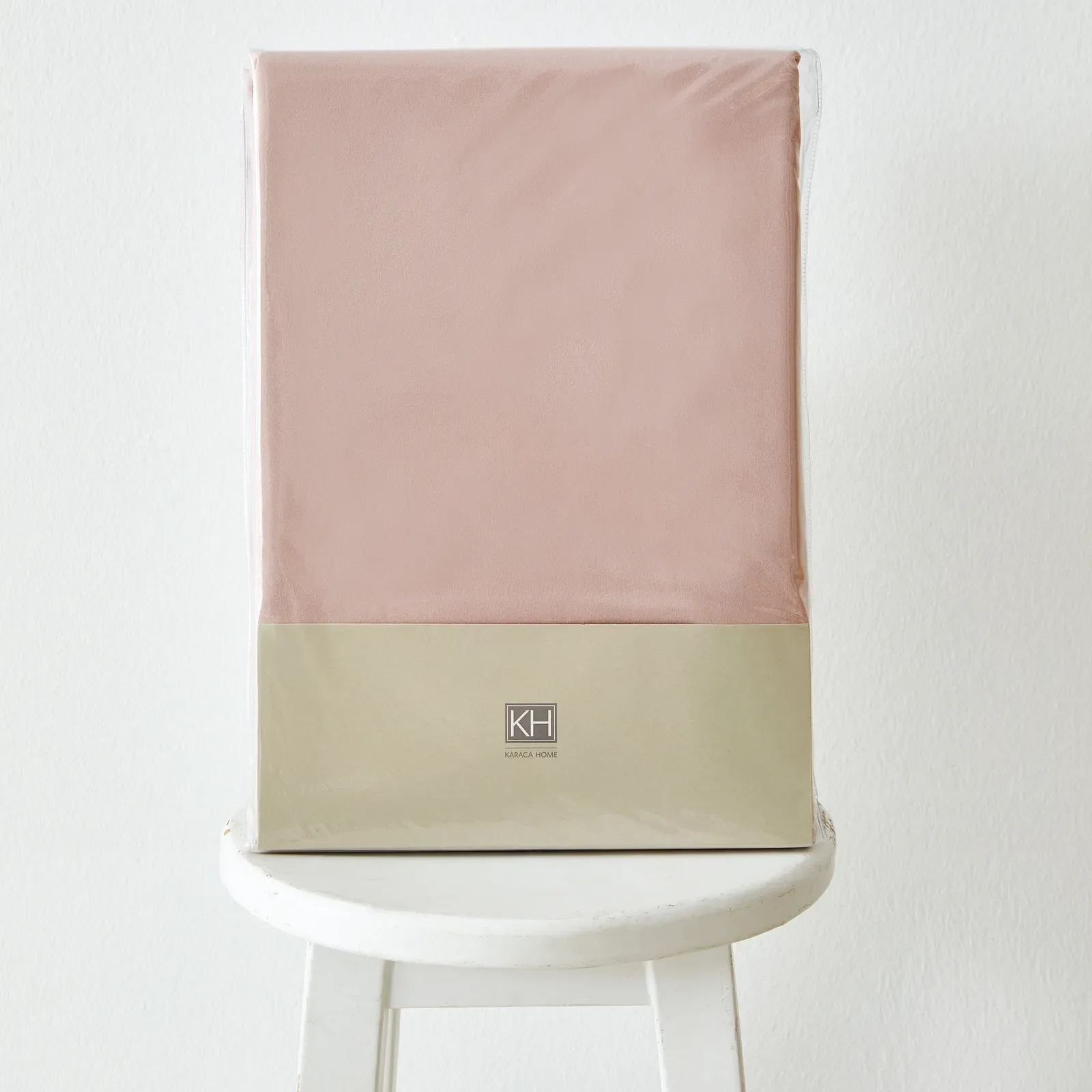 Karaca Home Puderrosa und Beige Bettbezug Set (200 x 200 cm) – Bild 9