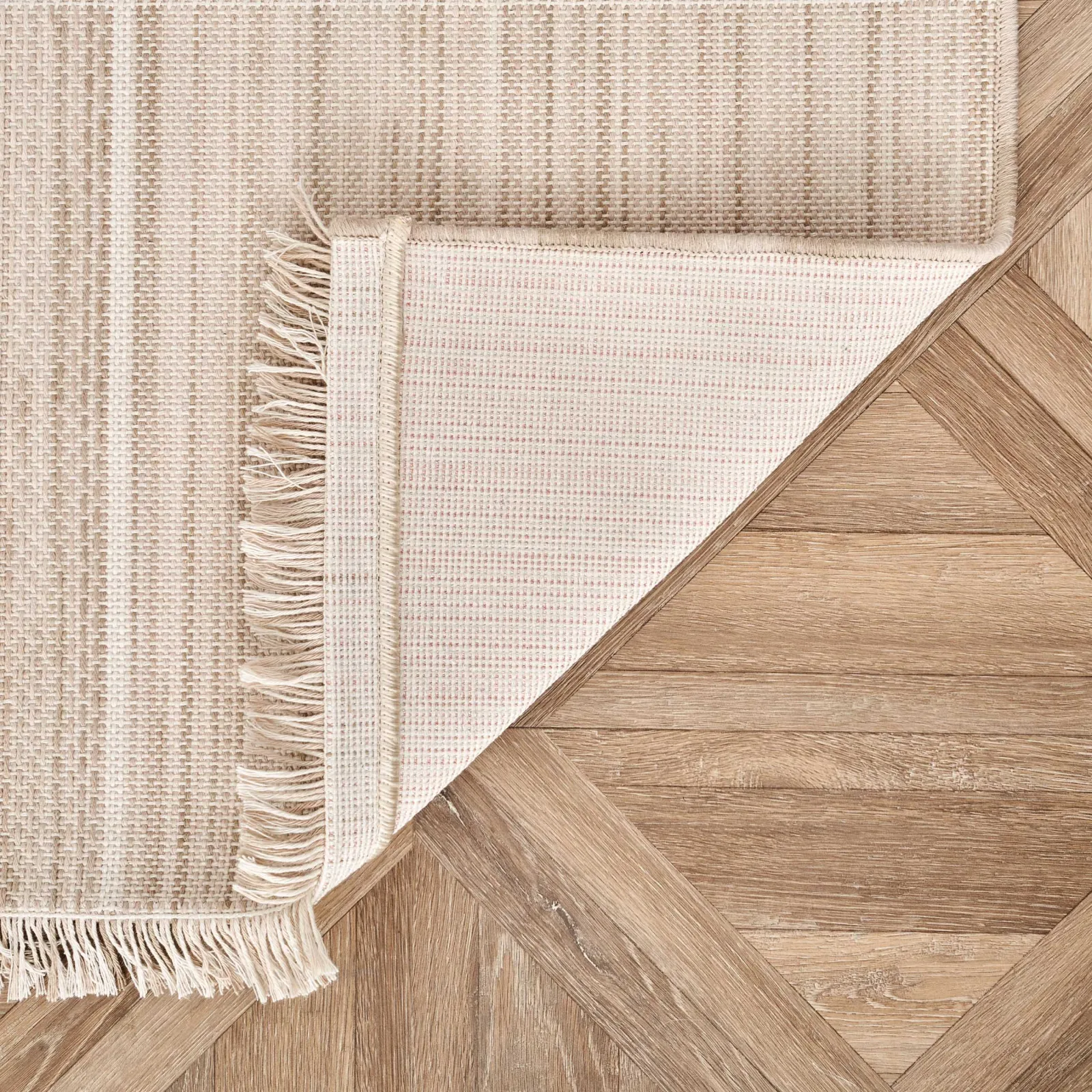 Kaşmir Halı Dogasever Recycelte Baumwollteppiche Lava 160x230 cm – Bild 6