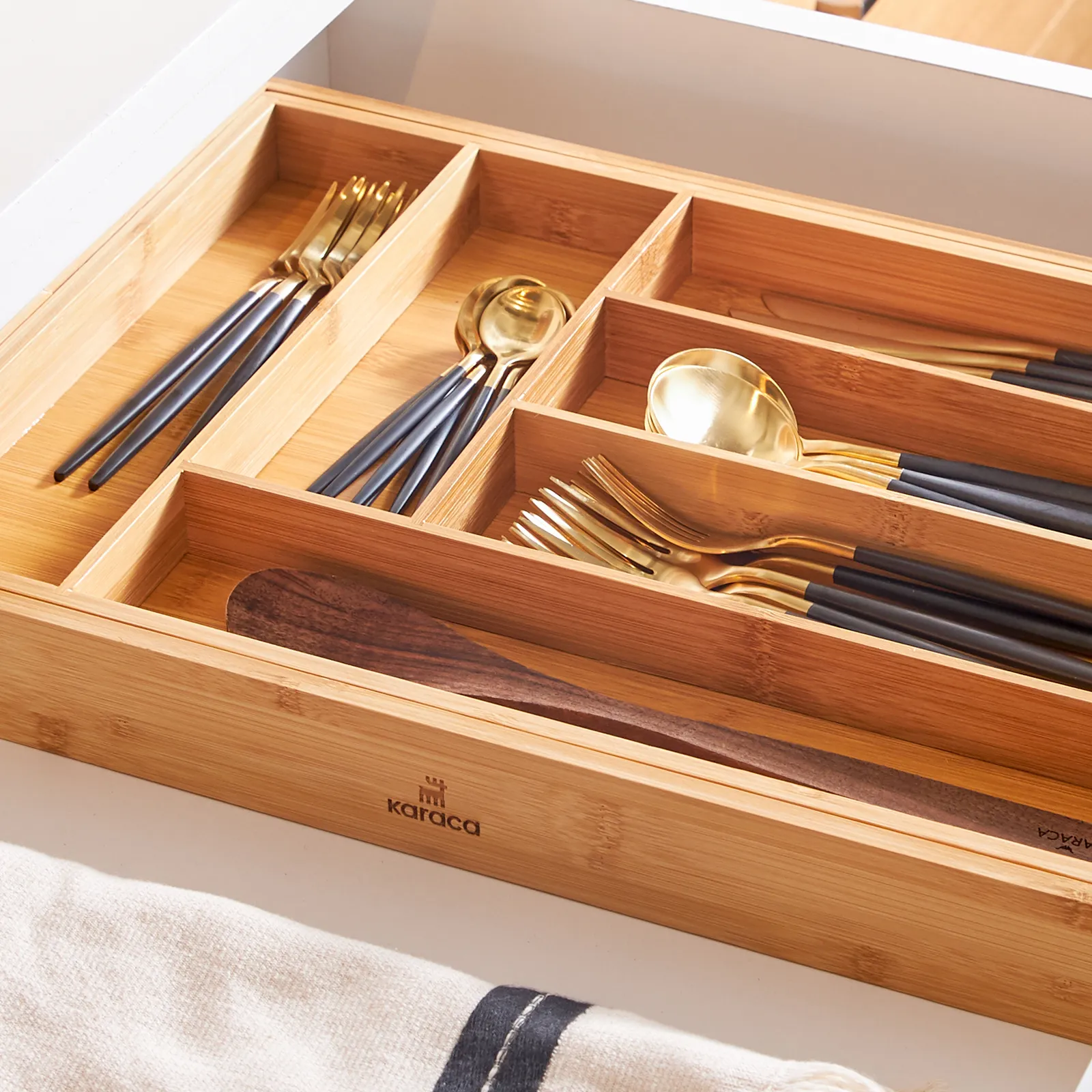 Karaca Besteckschublade aus Bambus – Bild 5