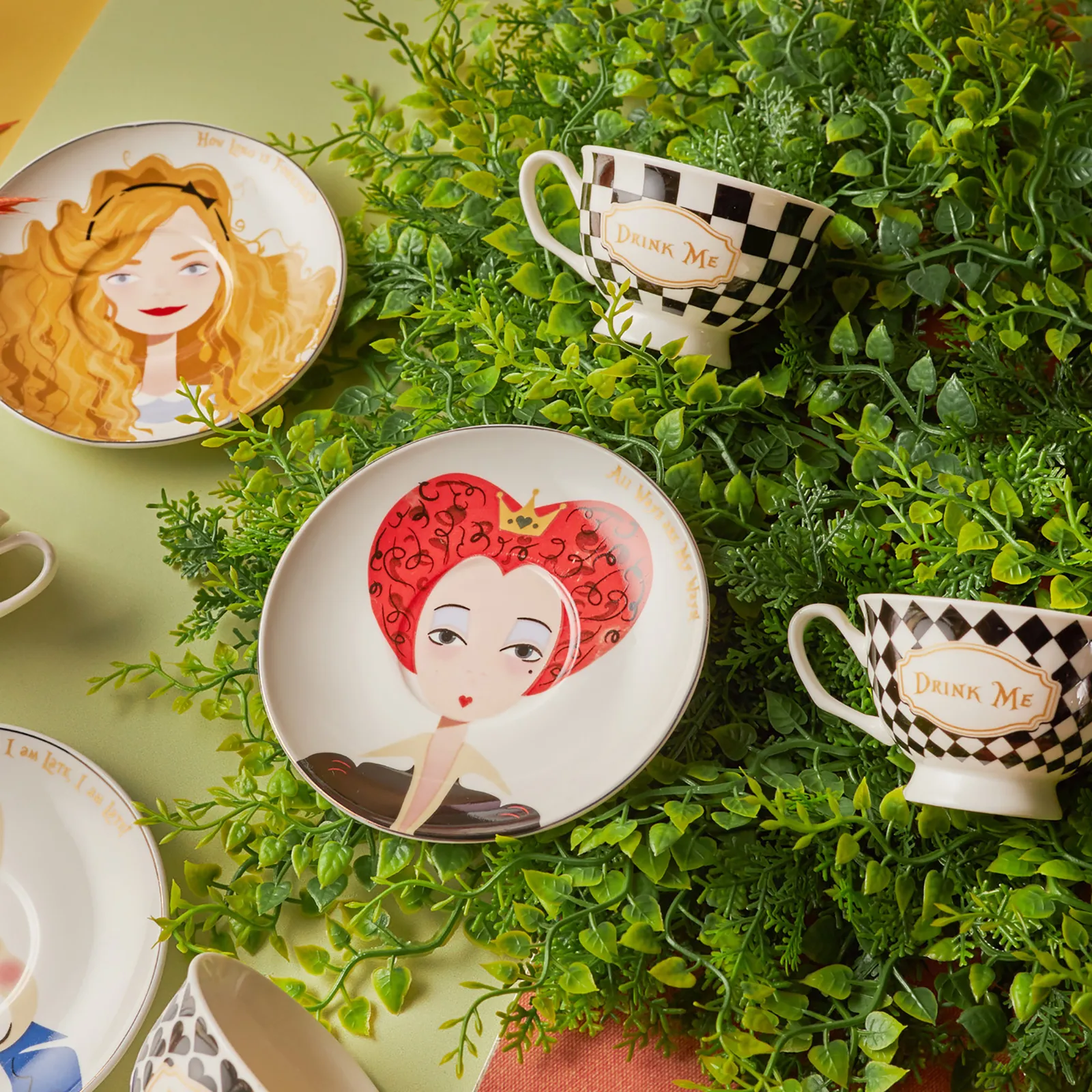 Karaca Alice Kaffeetassen-Set für 6 Personen 80 ml – Bild 3