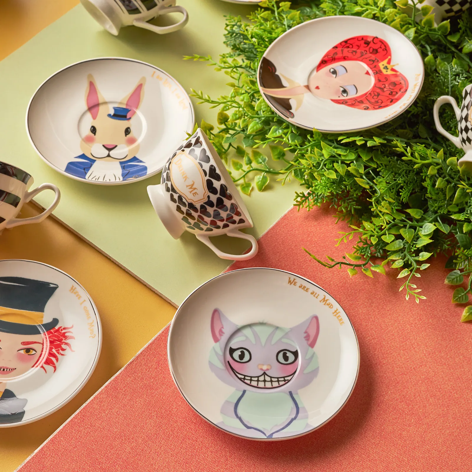 Karaca Alice Kaffeetassen-Set für 6 Personen 80 ml – Bild 4