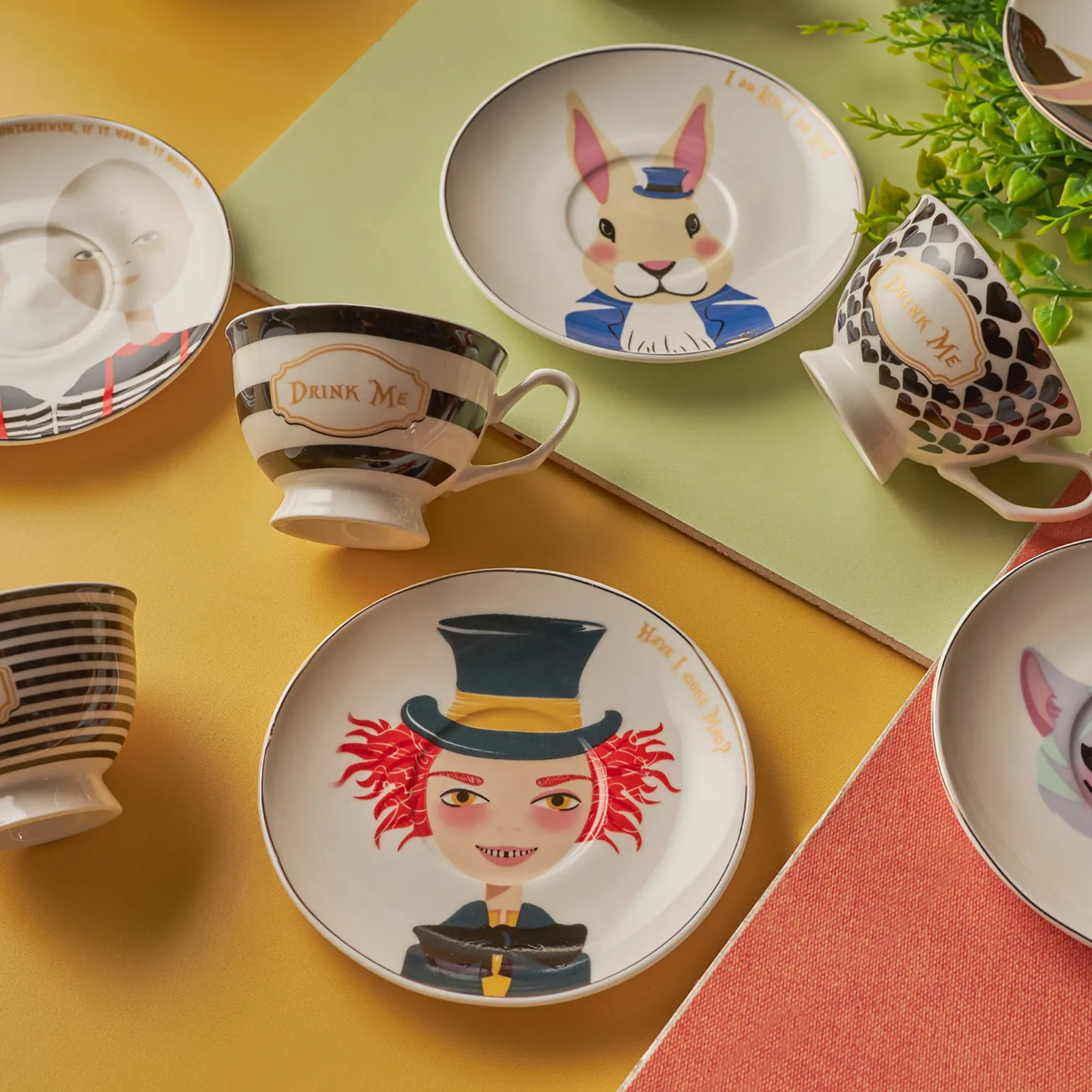 Karaca Alice Kaffeetassen-Set für 6 Personen 80 ml – Bild 5