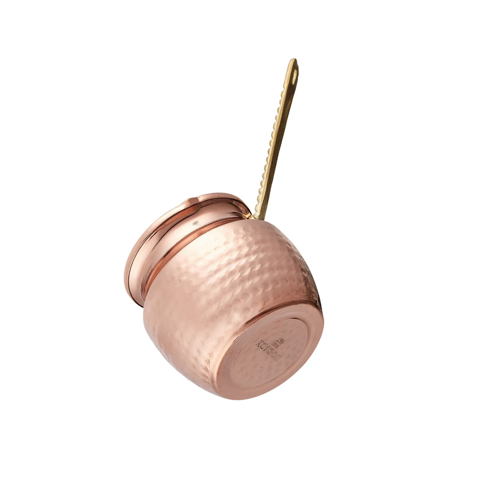 Karaca Alacahoyuk Kupfer Kaffeekanne Klein – Bild 3