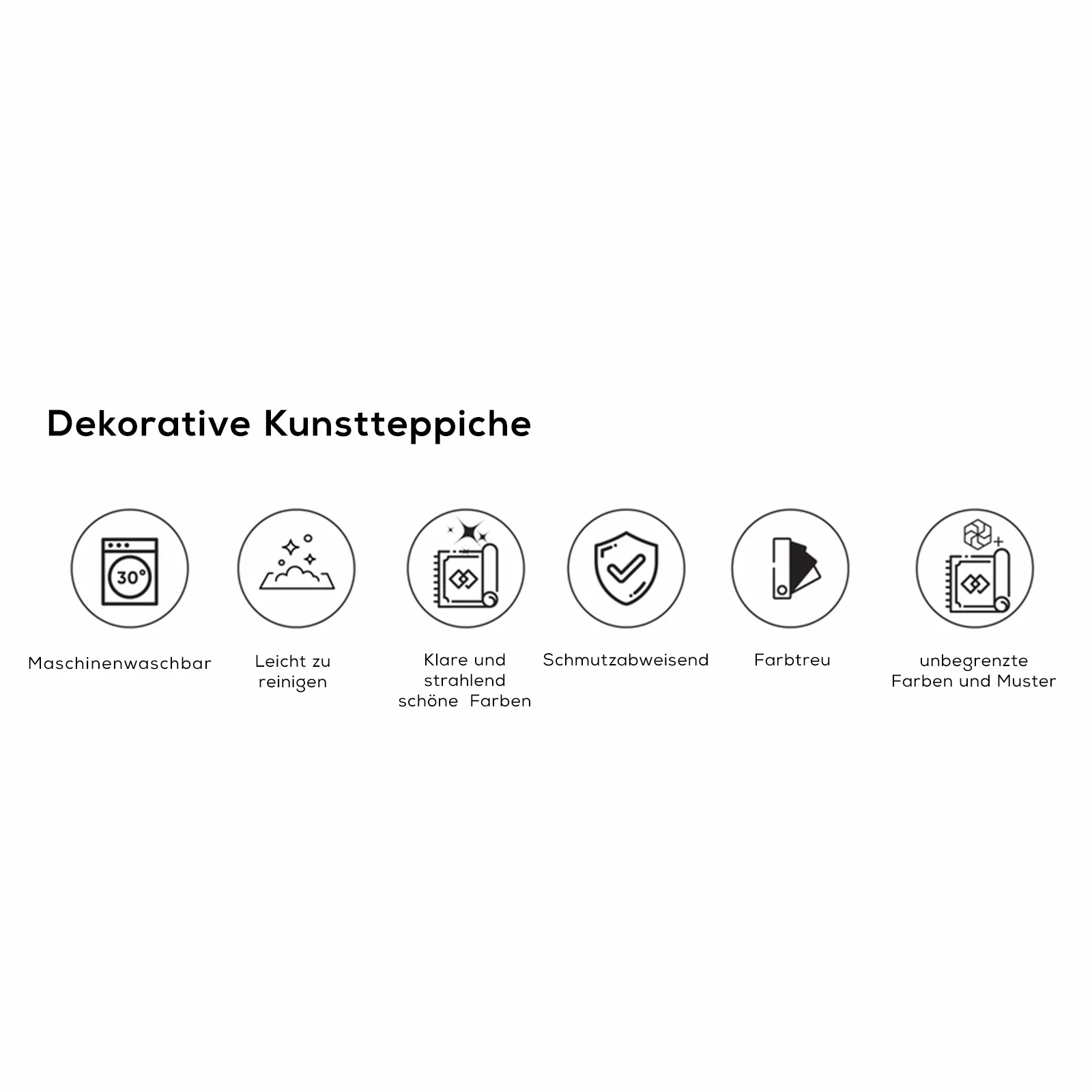 Kaşmir Halı Dekorativ Art Trend Safari Teppich 160x230 cm – Bild 6