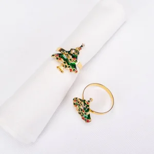 Karaca Home Neujahr Baum 2 Stück Serviettenring