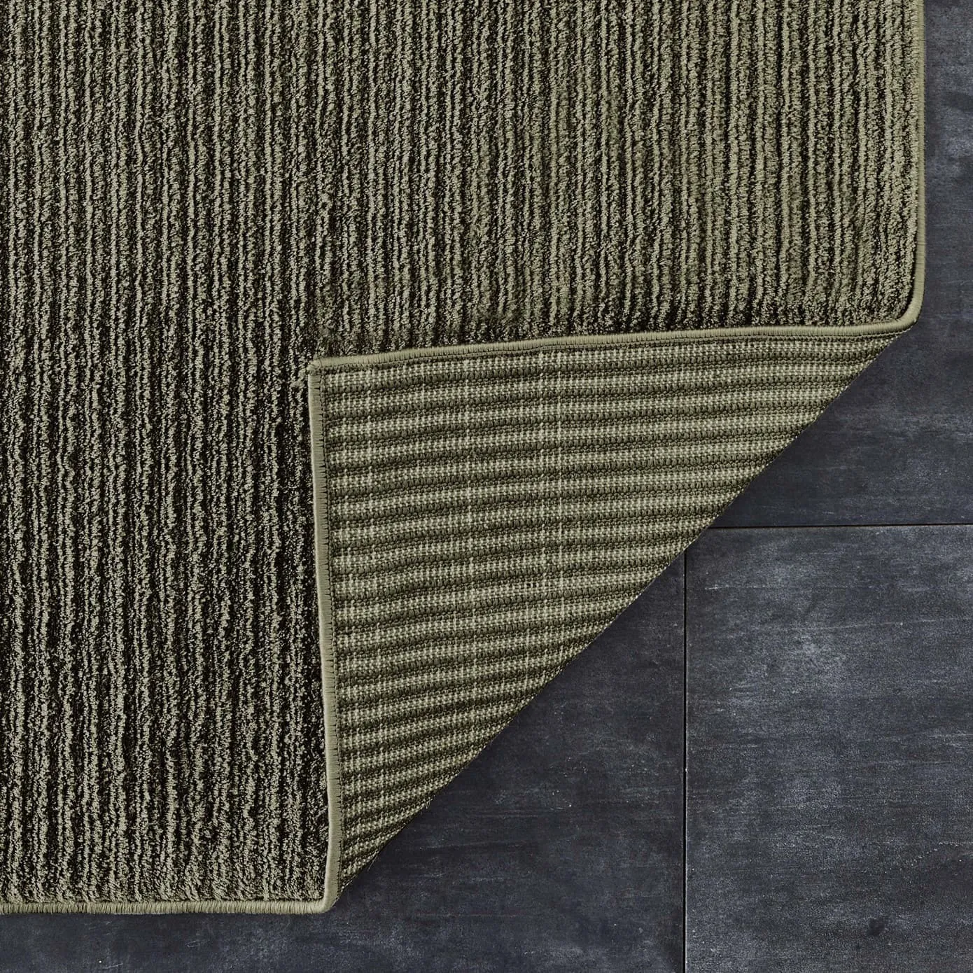 Kasmir Hali 7/24 Vier Jahreszeiten Pflaume Grün 80x300 cm – Bild 5