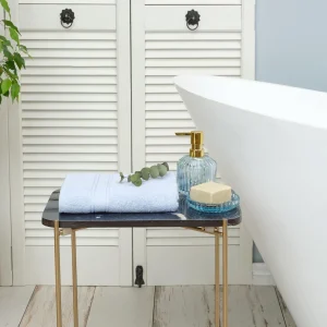 Daily Soft Eisblau 100% Baumwolle Handtuch 50x90